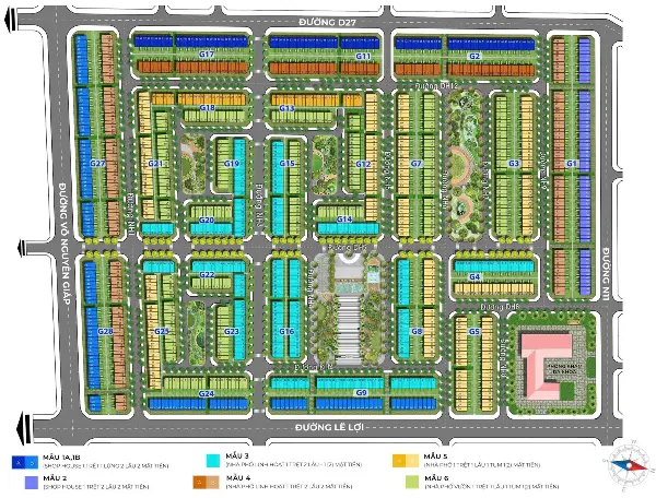 Mặt bằng tổng thể