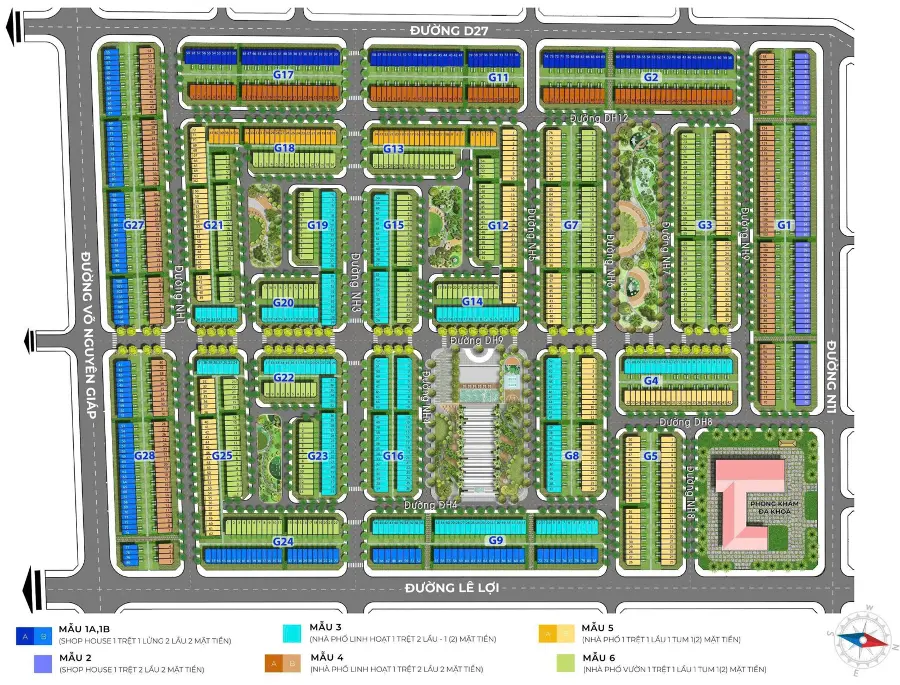 Mặt bằng tổng thể