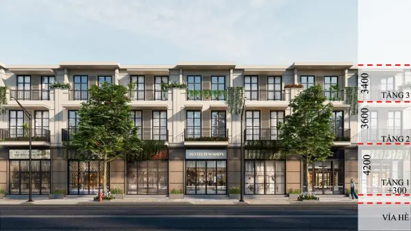 Shop House 1 trệt 2 lầu